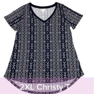 LulaRoe Christy Tee